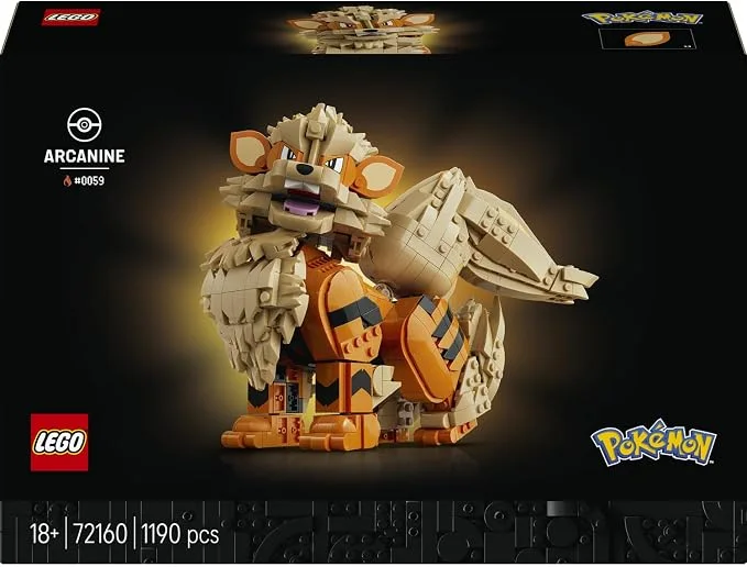LEGO Pokémon Arcanine 72160