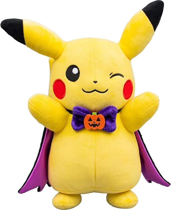 Pikachu Plush Spooky Cape