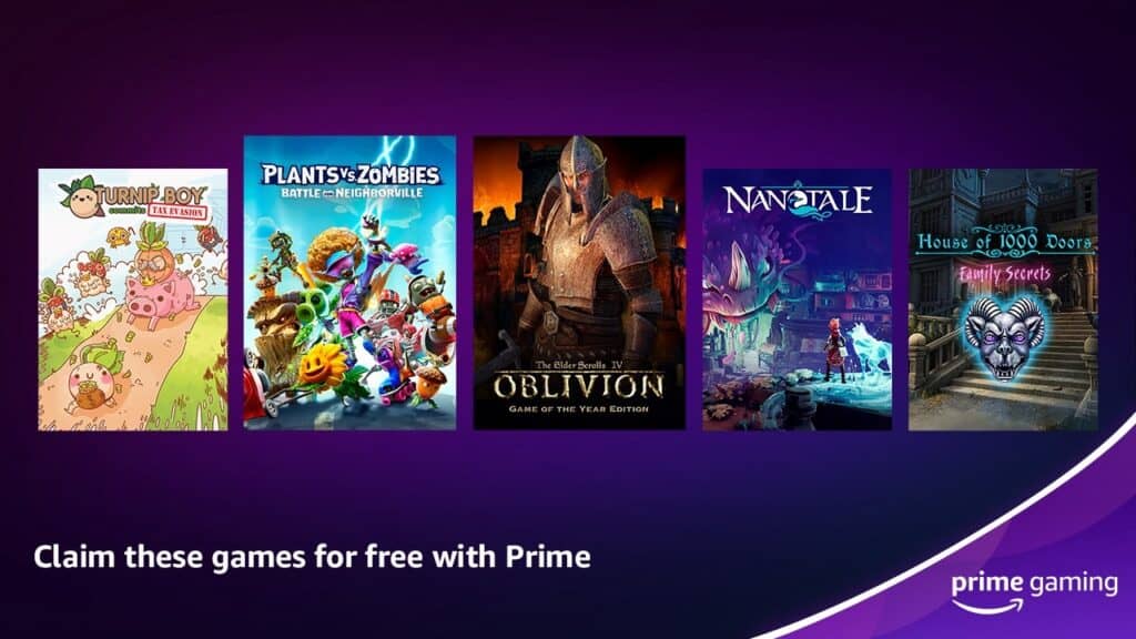 Amazon Prime Gaming: Anunciados los juegos de abril de 2022