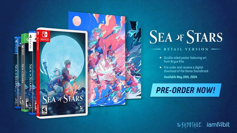 «¡Desembarca la Aventura! Sea of Stars Ilumina Nintendo Switch con su Edición Física en Mayo»